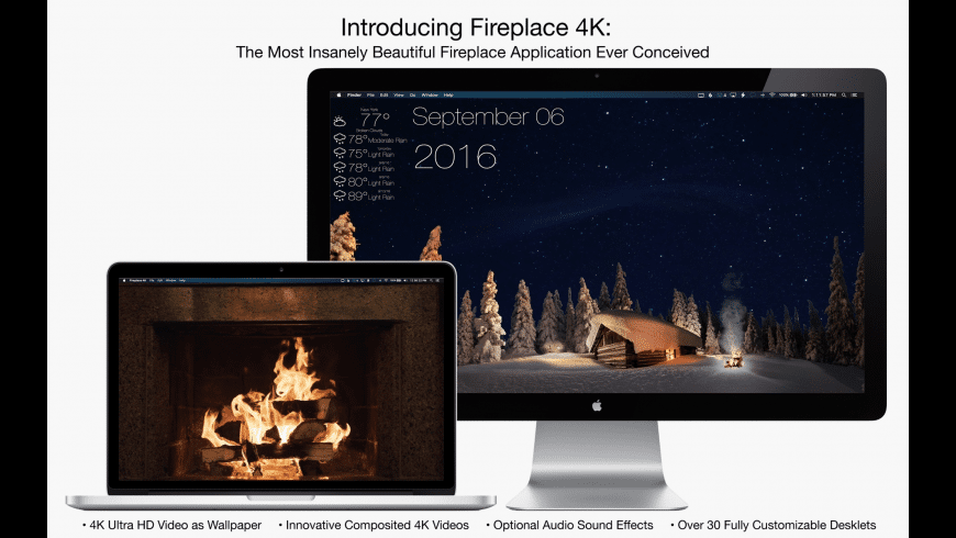 Fireplace 4K preview