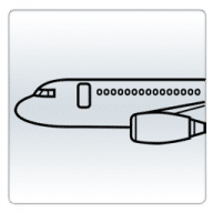 Flight status tracker icon