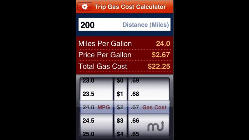 Gas Cost Calculator preview