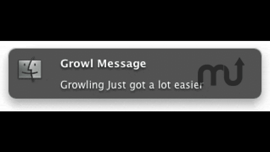 GrowlMessage preview