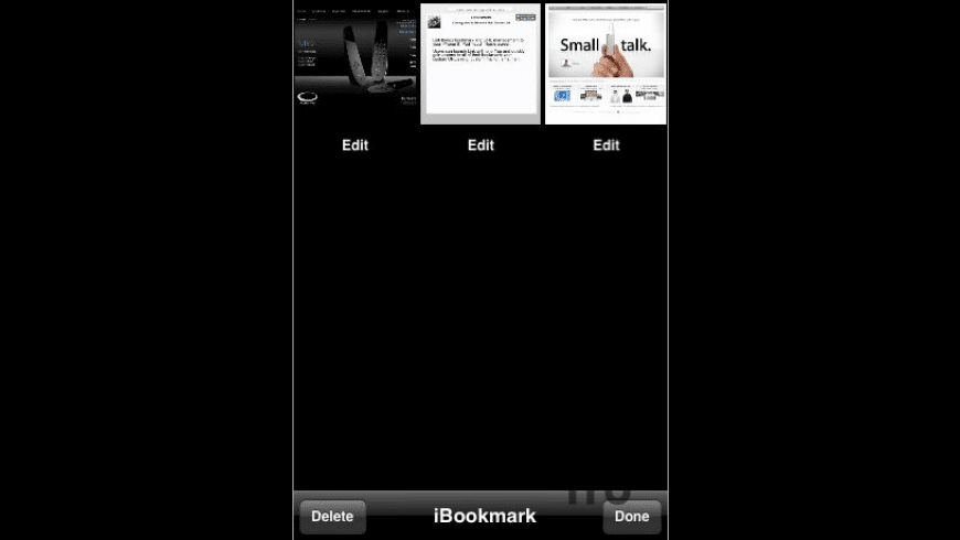 iBookmark preview