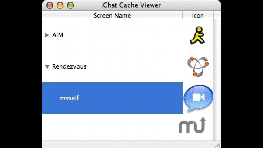 iChat Cache Viewer preview