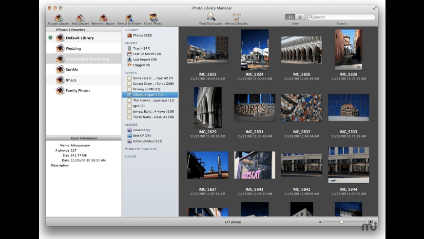 iPhoto Library Manager preview