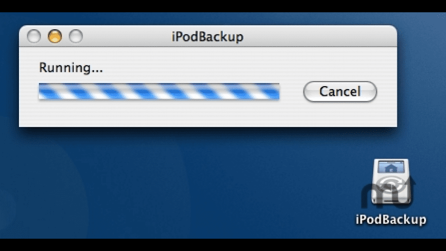 iPodBackup preview