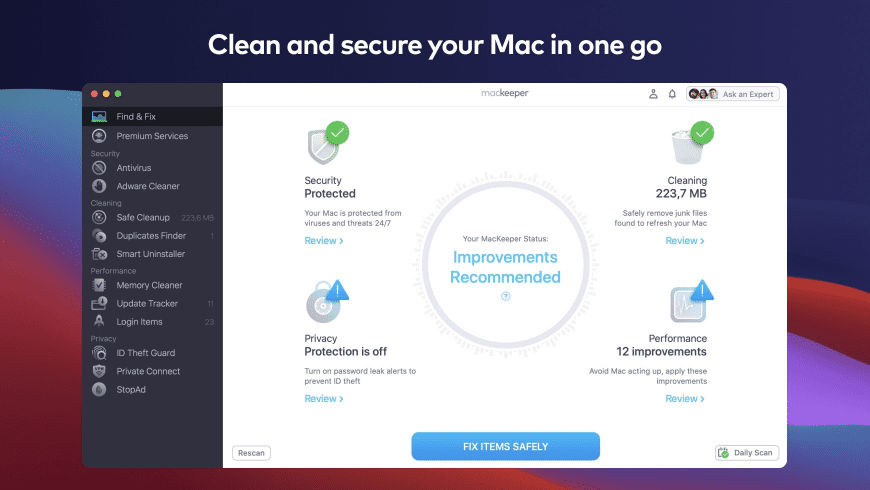 MacKeeper preview