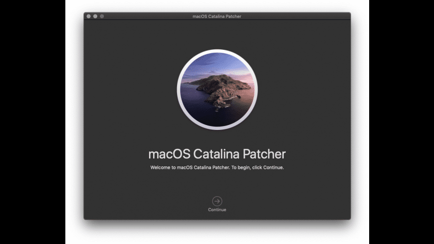 macOS Catalina Patcher preview