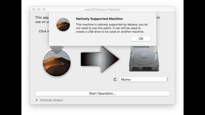 macOS Mojave Patcher preview