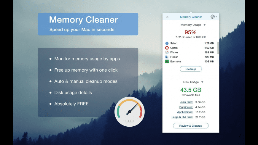 Memory Cleaner preview
