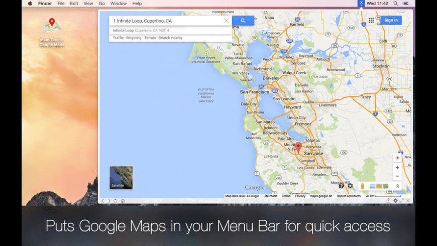 MenuTab for Google Maps preview