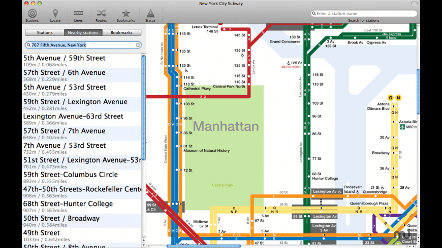 subway app for mac