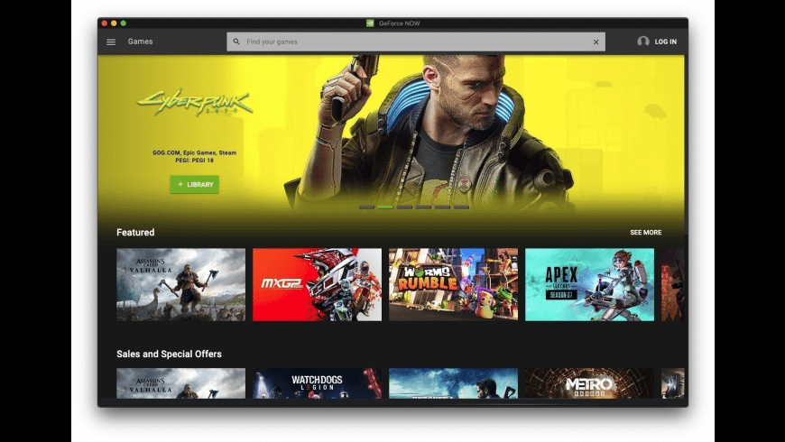 NVIDIA GeForce NOW preview