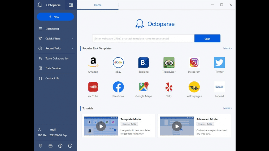 Octoparse preview