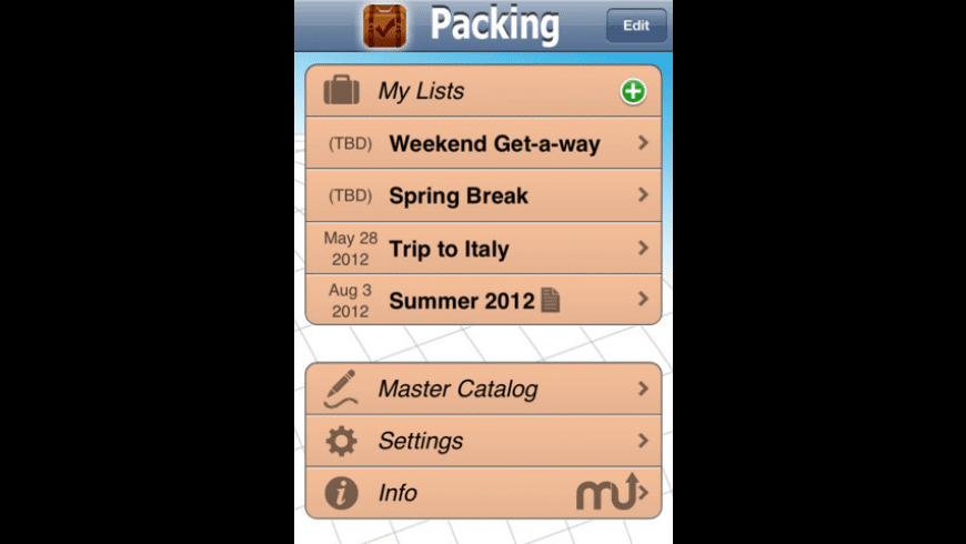 Packing (+TO DO!) preview