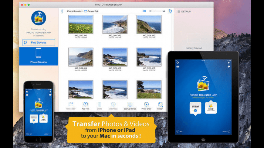 Photo Transfer App preview