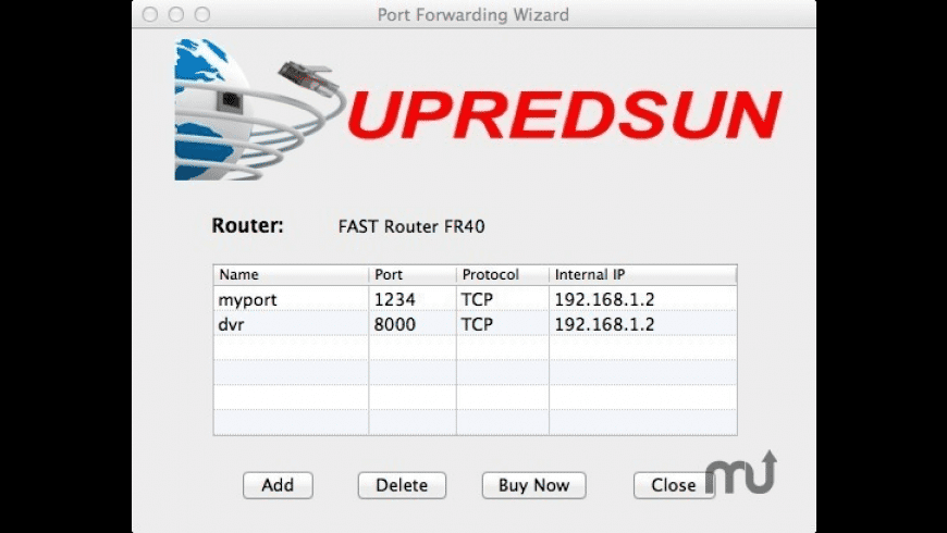 Port Forwarding Wizard preview