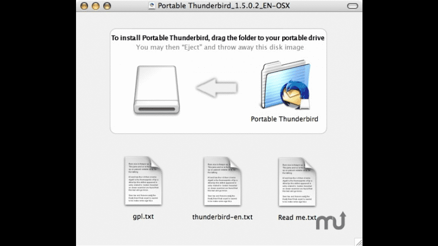 Portable thunderbird Thunderbird —