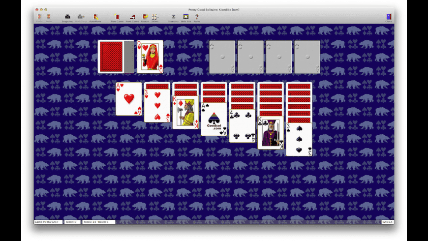 Pretty Good Solitaire preview