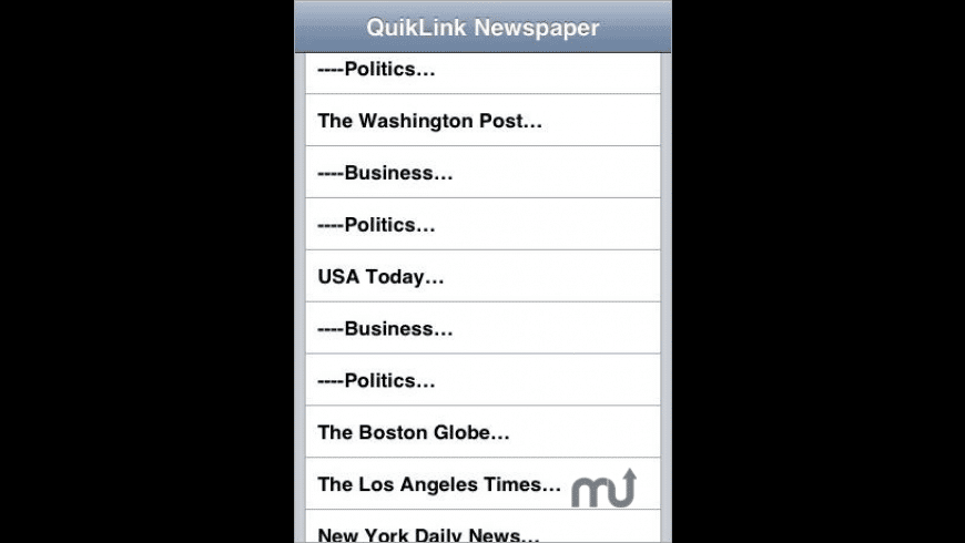 QuikLink: Newspaper (QuickNews) preview