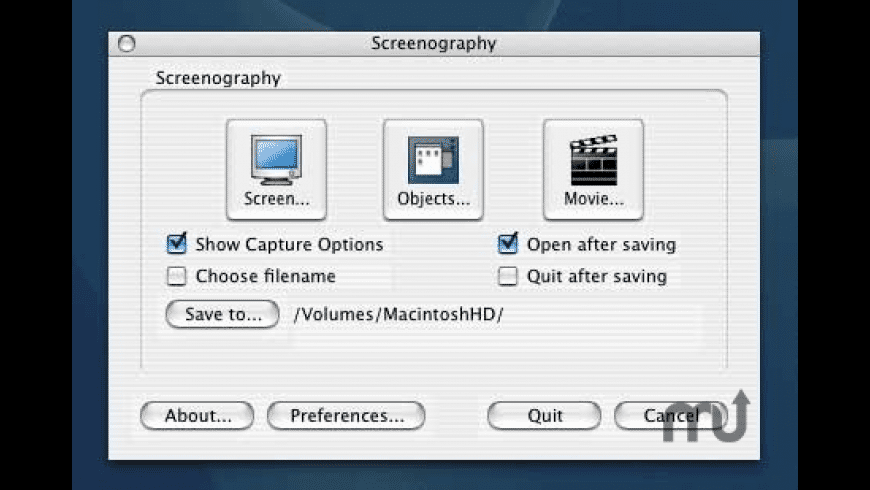 Screenography preview