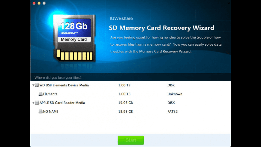 SD Memory Card Recovery Wizard preview