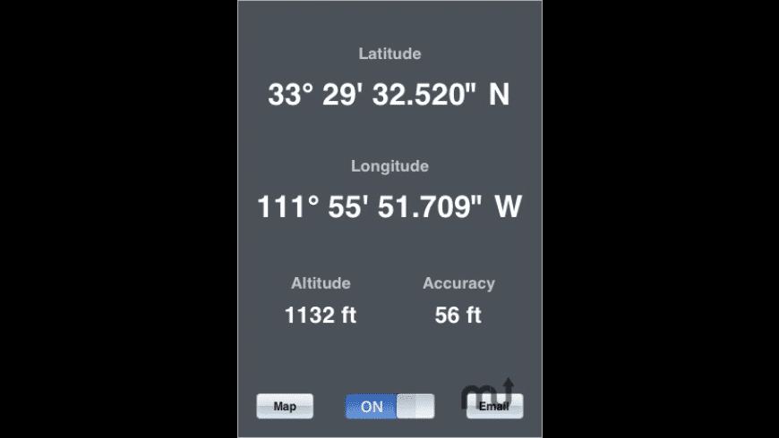 Simple GPS preview
