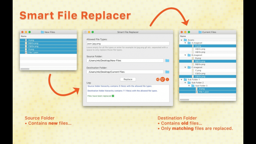 Smart File Replacer preview