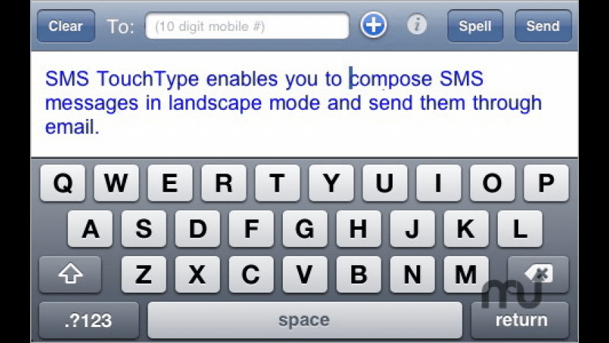 SMS TouchType preview