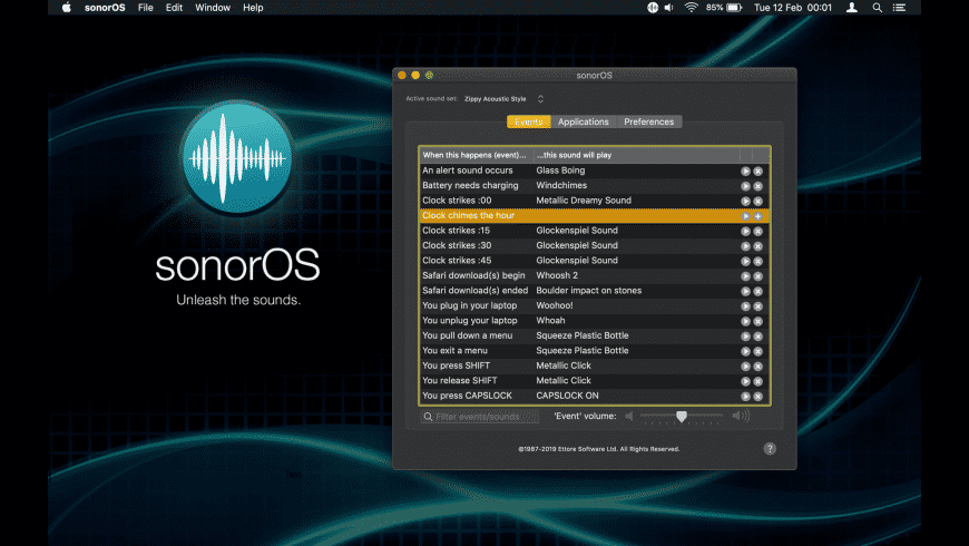 sonorOS preview