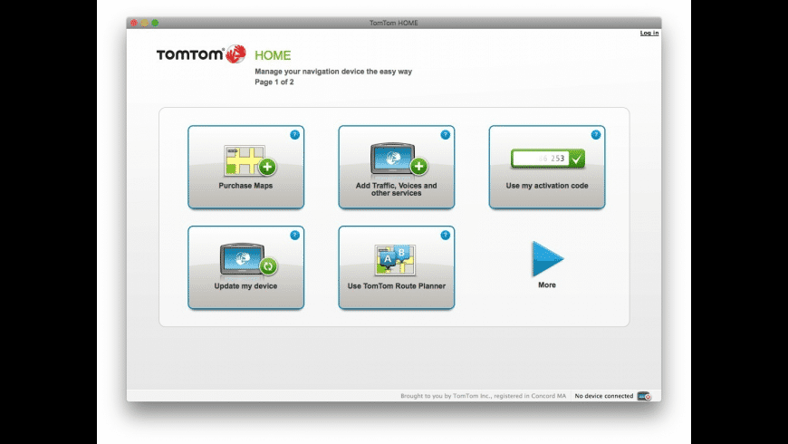 TomTom HOME preview
