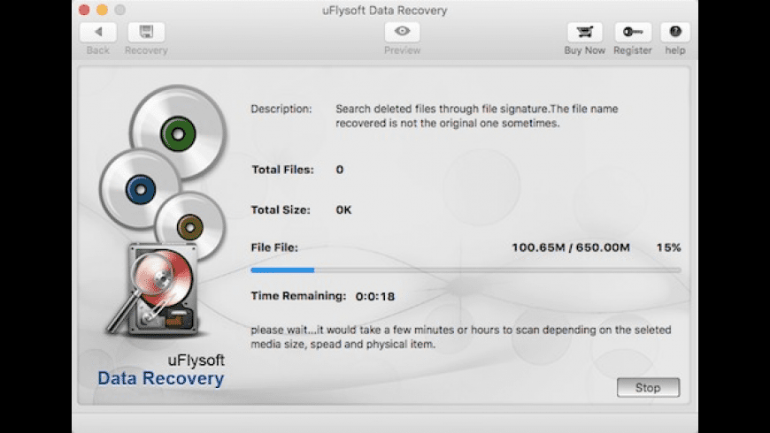 uFlysoft  Data Recovery preview