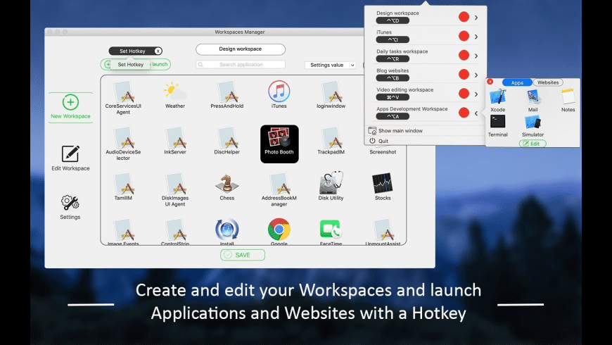 Workspace Manager preview