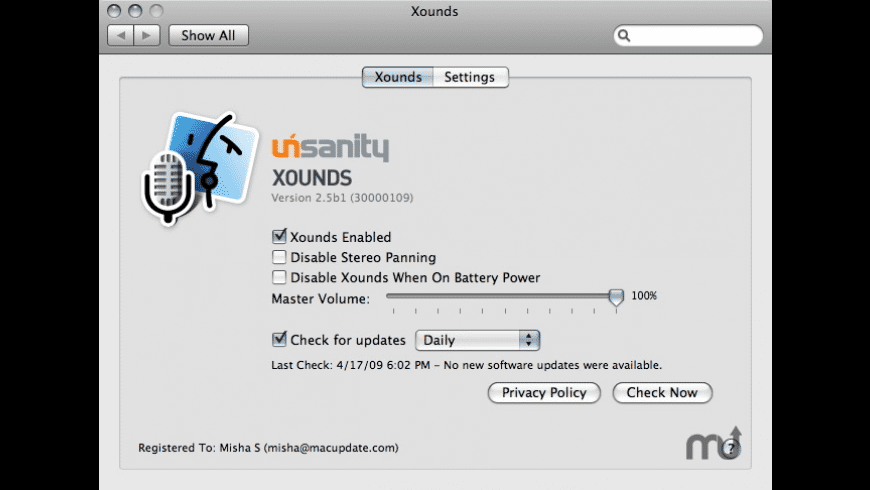 Xounds preview